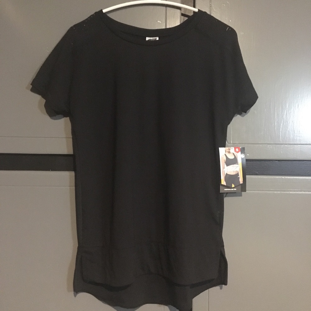 Black Quick Dry Short Sleeve Shirt